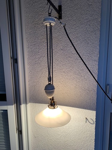 Pendellampe mit zuggewicht - mit,