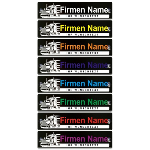 Namenschild truckerschild lkw - ,