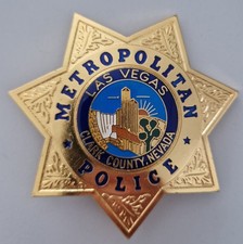US Police Badge LAS VEGAS