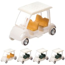  5pcs Simulierte Golfwagen Modelle Kinder Sand Tisch Mini Golfwagen Modelle