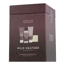 Scottish Fine Soaps WildHeather - Set Pamper Essentials 100ml-40g-75ml-75ml