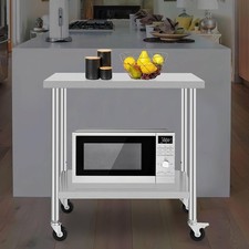 Edelstahl Arbeitstisch