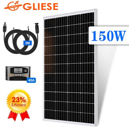 150 watt 12v solarpanel set - watt,