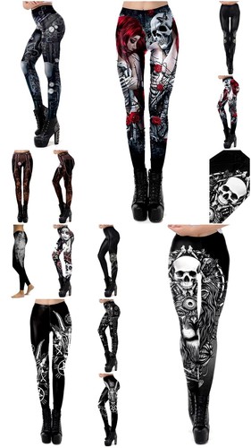 Gothic leggings teufel devil - gothic,
