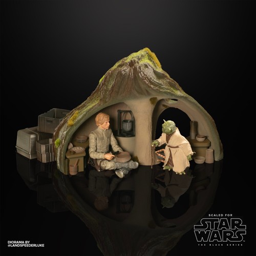 Yoda hut diorama 12 - diorama, star