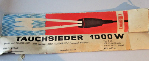 Ddr 1000 watt tauchsieder für - tauchsieder,