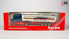 1:87 Herpa Scania Hauber Tankwagen Sattelzug LKW Alfred Talke // X_544