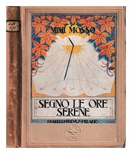 MIMÌ MOSSO Segno le ore