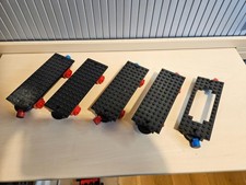 Lego Eisenbahn 4,5V 12v Eisenbahn 5 alte Waggons