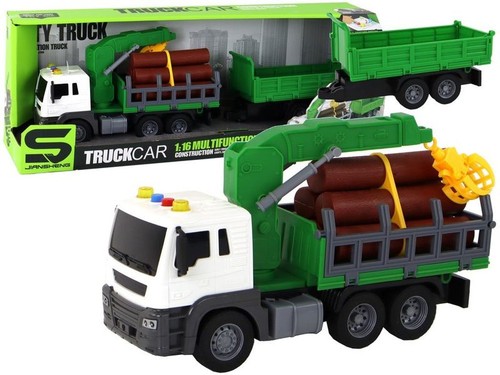 Lkw mit traktor - und, kran