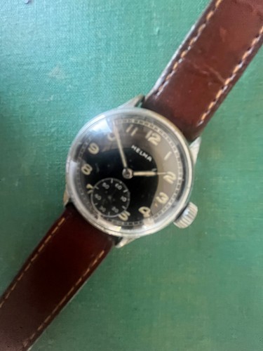 Vintage helma militär uhr ww2 - uhr,