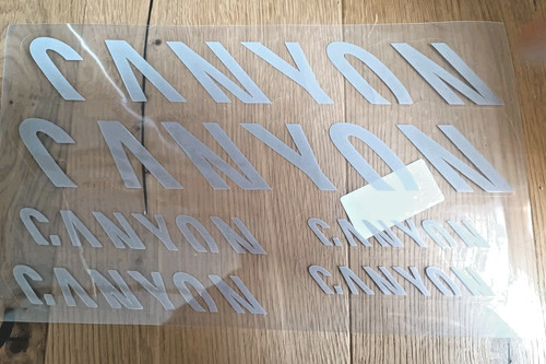 Canyon sticker aufkleberset - sticker,