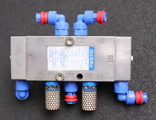 FESTO DIDACTIC Steckplatte mit Pneumatikventil JH-5-1/8 Mat.-Nr. 8823 gebraucht