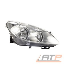 SCHEINWERFER FRONTSCHEINWERFER H7/H1 CHROM RECHTS FÜR OPEL CORSA D BJ 06-10
