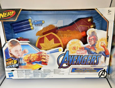 NERF Power Moves Marvel Avengers Captain Marvel Photon Blast Dart-Startspielzeug