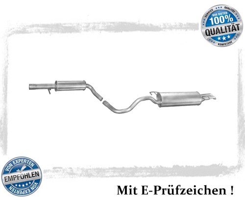 Auspuffanlage für golf - für, 4