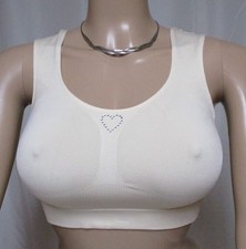 " Schlankstütz "  sehr -festes Mieder-Bustier mit  Strass  Gr.  XL  # 2003