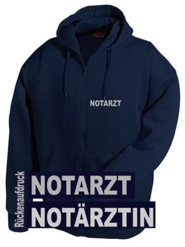 Notarzt notärztin sweat jacke - notarzt/notärztin,