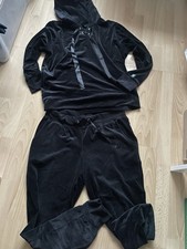 Esmara Samt Nicki Anzug Hausanzug Schwarz Gr L 44/46