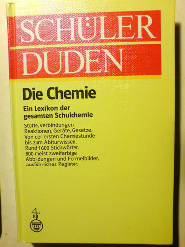Duden schülerduden chemie - duden,