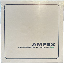 Ampex 631 Reel to Reel Recording Tape, SP, 7" Reel, 1200 ft, Sealed NOS, Tonband
