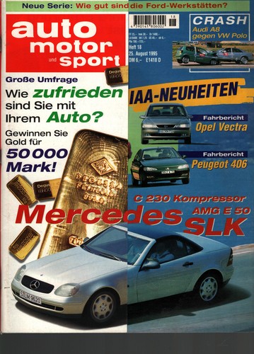 Zeitschrift auto motor - auto, und