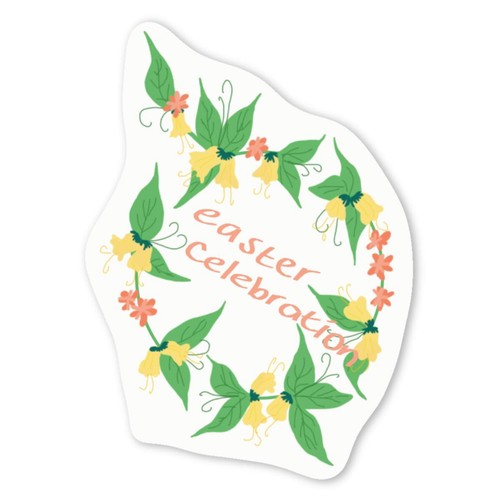 Aufkleber sticker ostern - aufkleber, "ostern