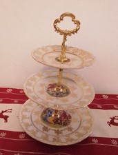 Etagere, Max Zdekauer, MZ, Porzellan