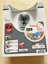 hama 00053950 HD-Webcam "Spy Protect" - unbenutzt
