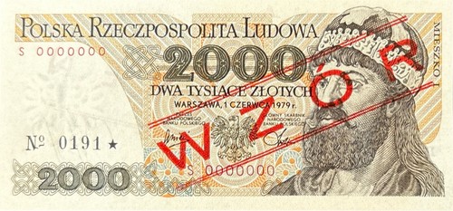 Poland 000 zloty p 147s2 - poland, p-147s2