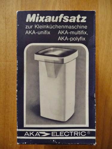 Neu mixaufsatz für aka - für,