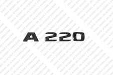 Gloss Black Trunk Emblem Badge