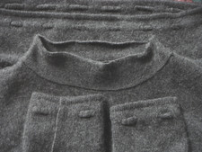 JIL SANDER ? 100% KASCHMIR CASHMERE • M 38 40 • EXQUISITE STEHKRAGEN-PULLOVER