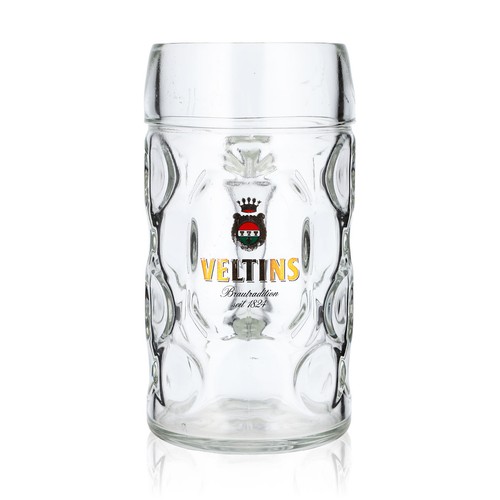 Veltins bier glas - veltins, maßkrug