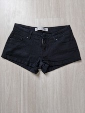 Jeans-Shorts, Hot pants , schwarz, Gr. 36, Top Zustand