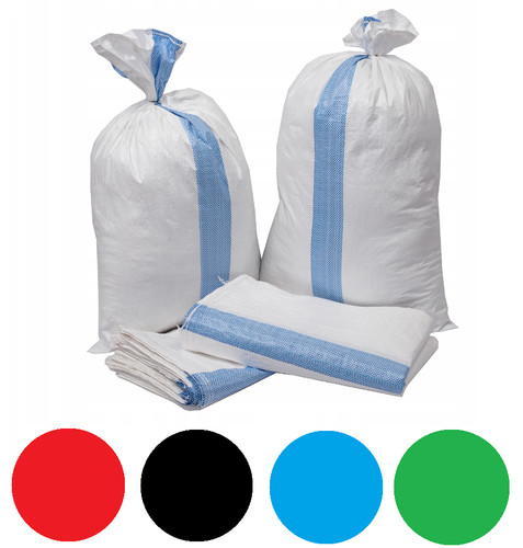 Gewebesäcke 50x80cm weiß - pp,