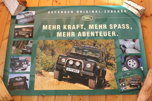 Land rover defender xxl - land, poster