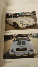 Karosserie Reutter Bericht fü.Porsche 356 Cabrio Oldtimer Katalog Erlkönig class