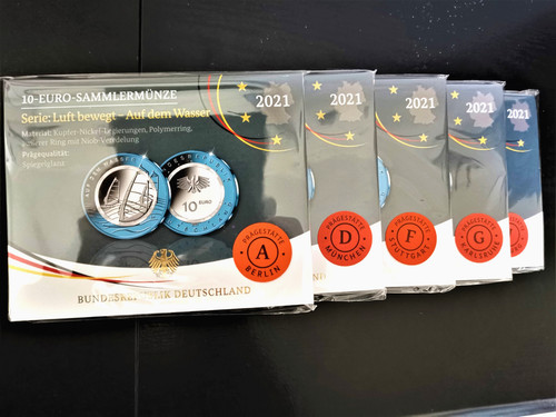 Euro brd 2021 - 2021, -serie