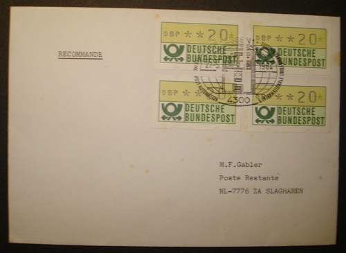 Bund 1984 label cover brief - bund,