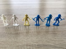 FigurenKonvolut HEINERLE, DOMPLAST, MANURBA 6 TAUCHER SONDERFARBEN