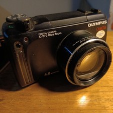 Olympus C-770 4MP Digitalkamera mit 10x optischem Zoom, guter Zustand