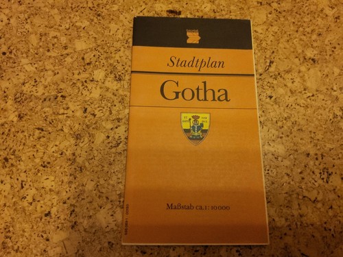 Stadtplan gotha ddr veb - (ddr,,