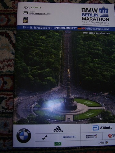 Programmheft berlin marathon - berlin,