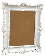 Barock Bilderrahmen Weiß 56x46 Antik Fotorahmen 30x40cm Gemälderahmen Fotorahmen