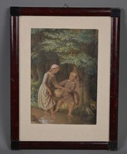 Aquarell, Gouache auf Papier
