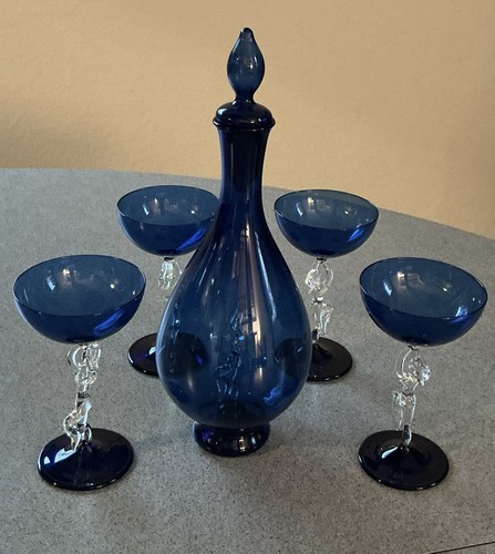 Likörgläser mit flasche - mit,