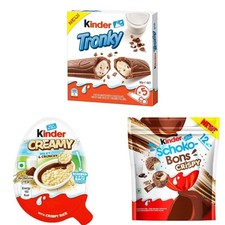 Kinder Creamy + Kinder Crispy