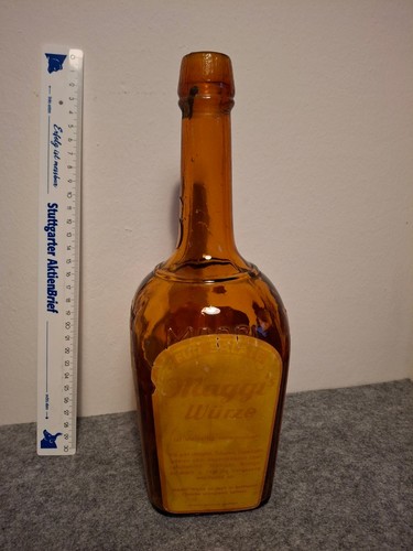 Alte maggi flasche braun - maggi,