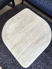 couchtisch #2, travertin, sandfarben-beige, Marmor